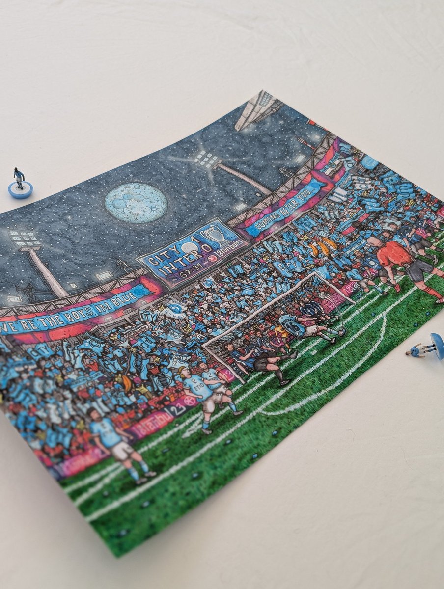 Matchday competition 

To celebrate the launch of our new Rodri print here's your chance to win an unframed version 

Retweet to enter 

If City beat Villa today and Erling scores we'll give away a print to a follower who retweets 

Good luck and cmon City