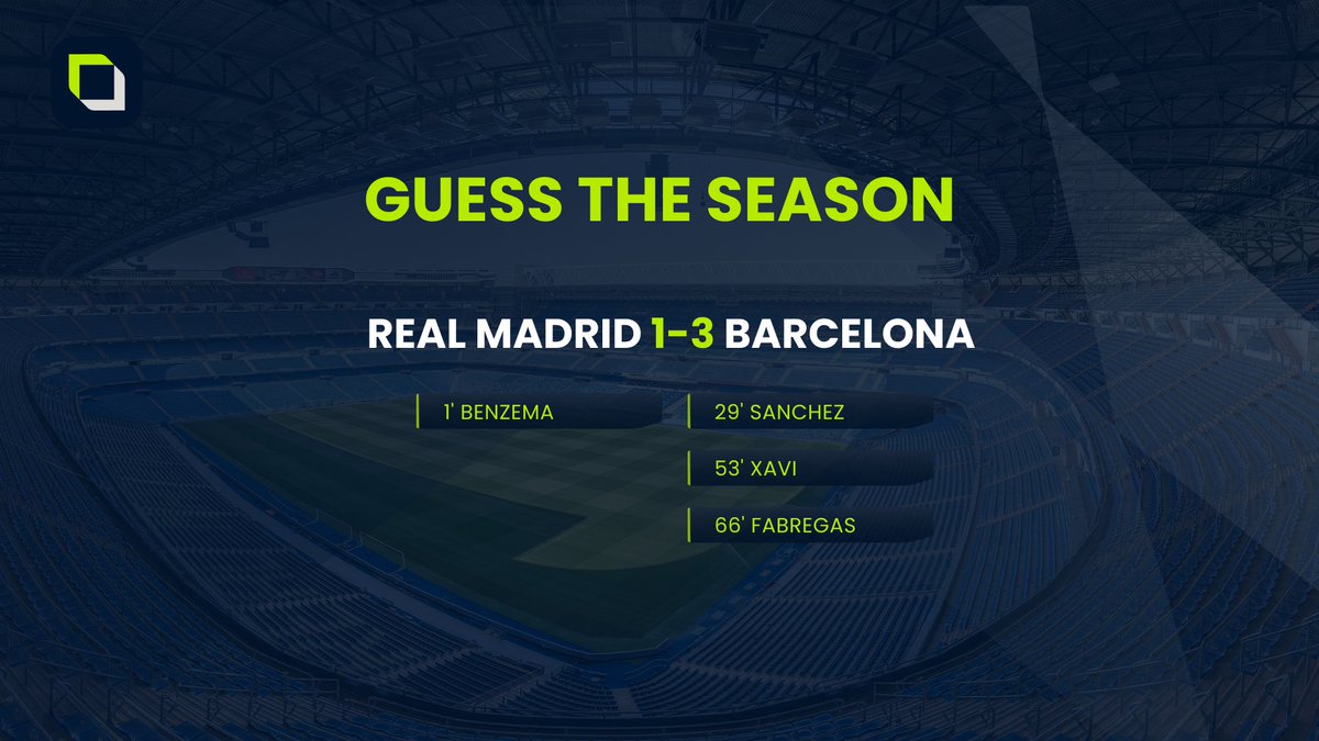 EpicBet1X2's tweet photo. Can you guess which season this match took place in?
Drop your answer in the comments and don’t forget to include your Epicbet alias. 💪 https://t.co/l4WDjoLpFP