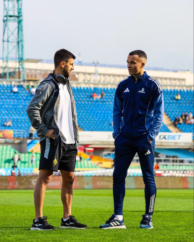 Жігіттер стадионда! 💪🏻

#Astana2025 #Kazakhstan #FCAstana