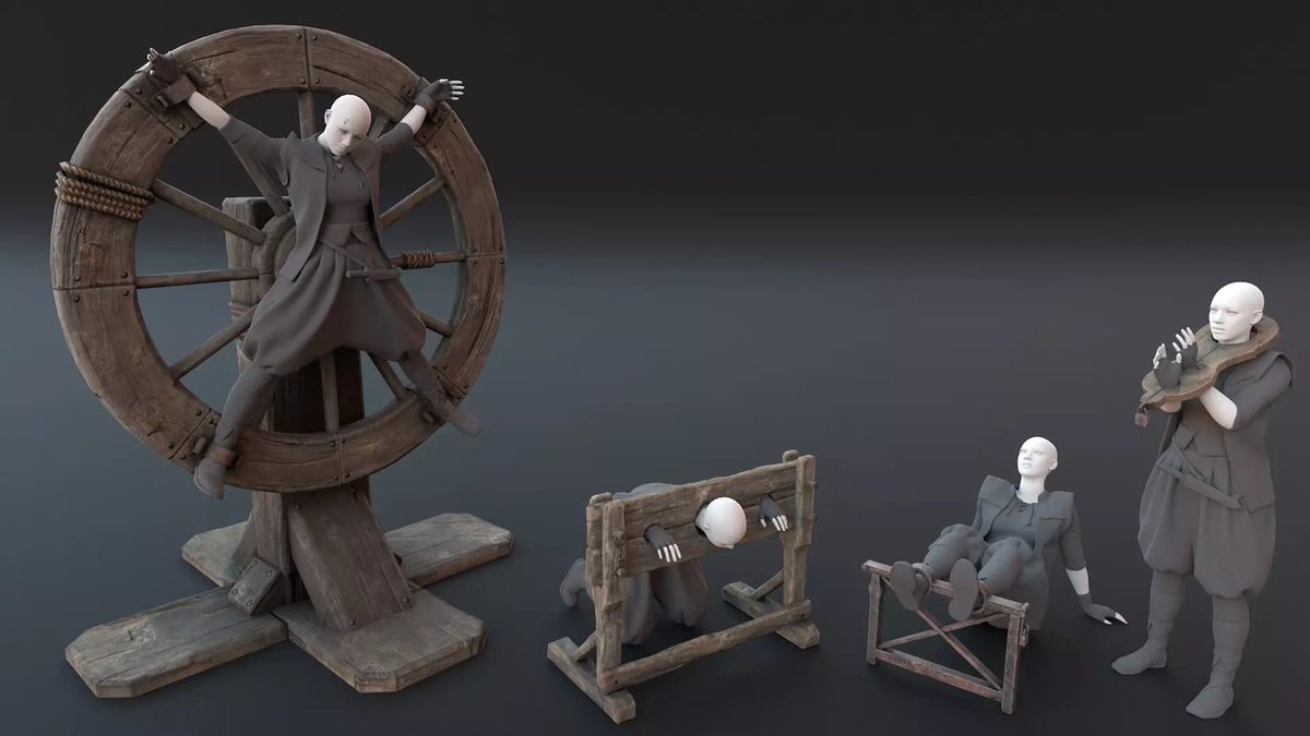 3DShapesStudio's tweet image. 🔥 It’s finally here!
Medieval Punishment & Torture - Props Pack just dropped on @fab👉fab.com/s/4411b67689b2
Step into the dark side of the medieval era with this high-quality AAA collection.
Includes:
#Unity & #Blender formats ✅
Unreal Engine version coming soon!
#gamedevs