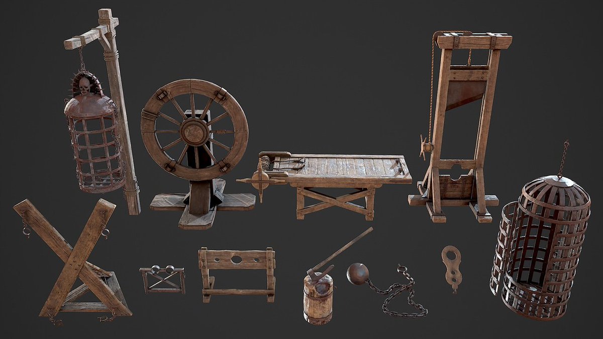 3DShapesStudio's tweet image. 🔥 It’s finally here!
Medieval Punishment & Torture - Props Pack just dropped on @fab👉fab.com/s/4411b67689b2
Step into the dark side of the medieval era with this high-quality AAA collection.
Includes:
#Unity & #Blender formats ✅
Unreal Engine version coming soon!
#gamedevs
