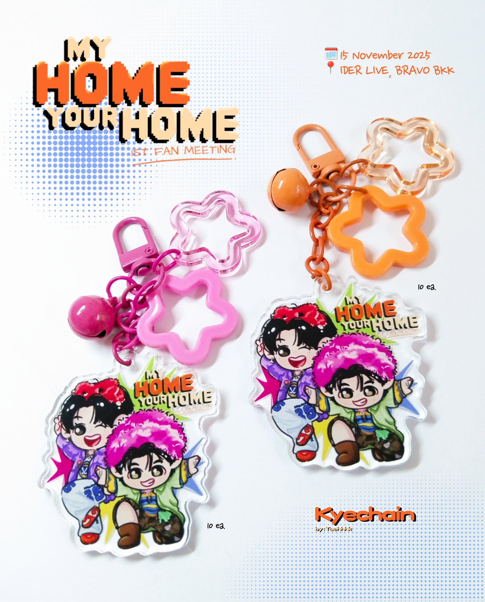 Taehhhhk's tweet image. 🎁 Giveaway 🎁 #MaxkyBas1stFM
✧ Kyechain = 20 ea.
🗓 15 November 2025
📍 IDER LIVE, BRAVO BKK
#6CODE ท่านใดที่ไปงานอย่าลืมแวะมารับน้องด้วยนะคะ จำนวนน้องมีน้อย(เหมือนงบคนแจก)แต่ตั้งใจทำเต็ม100แน่นอนฮะ!!
#แม็กกี้บาส #maxkybas
