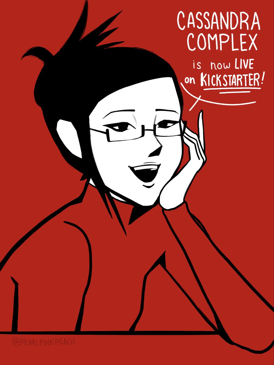 pearlpinkpeach's tweet photo. Wanna support a 🇨🇦Canadian based indie animation? check out Cassandra Complex! The pilot Kickstarter is LIVE! @Lamb_Studio #cassandracomplex https://t.co/uOKhvlttbv