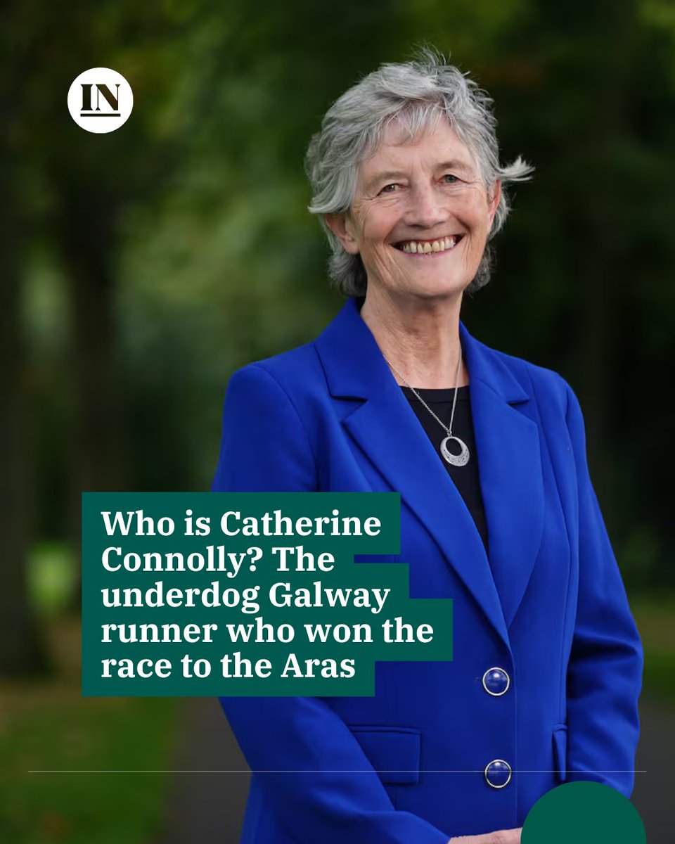 She is a former psychologist and barrister from Galway, a self-described political “underdog” who has united the Irish left to win the Irish presidential election.

The independent candidate showed her political and physical stamina during the final months of the campaign.

Read