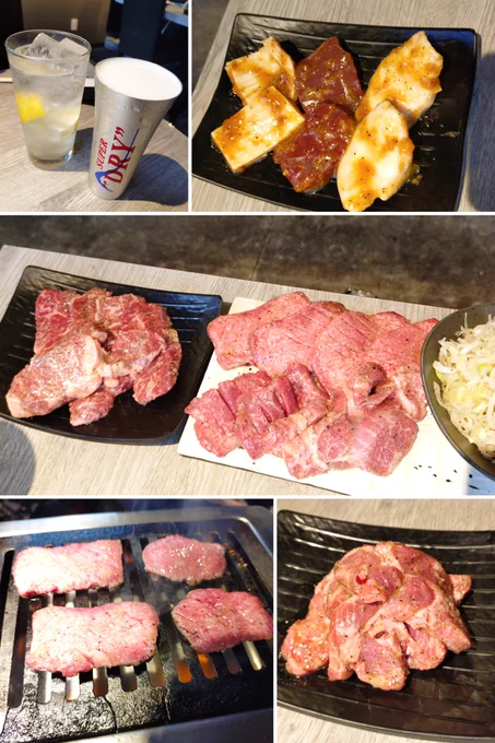 肉を焼いてきた🍖🍖🍖
美味かった〜!タンが美味くてタンばっか食ってた😋お店の感じも大変良かった😌💕

🍴横浜  焼肉 AJITO 総本店 