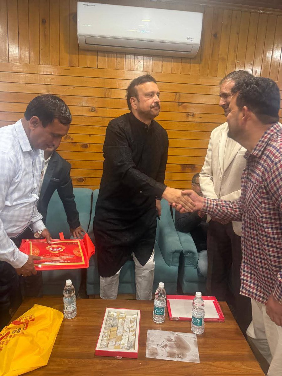 NCkalakote's tweet photo. "Heartfelt congratulations to our esteemed leader, Janab @KichlooSajjad, on his resounding victory in the Rajya Sabha elections! Your tireless dedication, exemplary leadership, and unwavering commitment to public service have earned you this well-deserved recognition. Wishing you continued success, progress, and a strong voice in the Upper House for the betterment of J&K and its people.
@ThYashuSingh @VivekSharma___