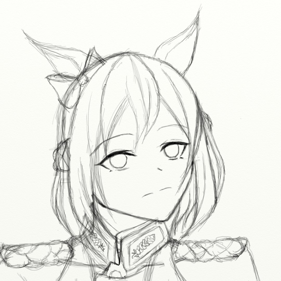 Nicholas_SD_art's tweet image. WIP of our great general #specialweek from #umamusme 

#wipart #wip #umamusumeprettyderby #digitalart #sketchart #sketches