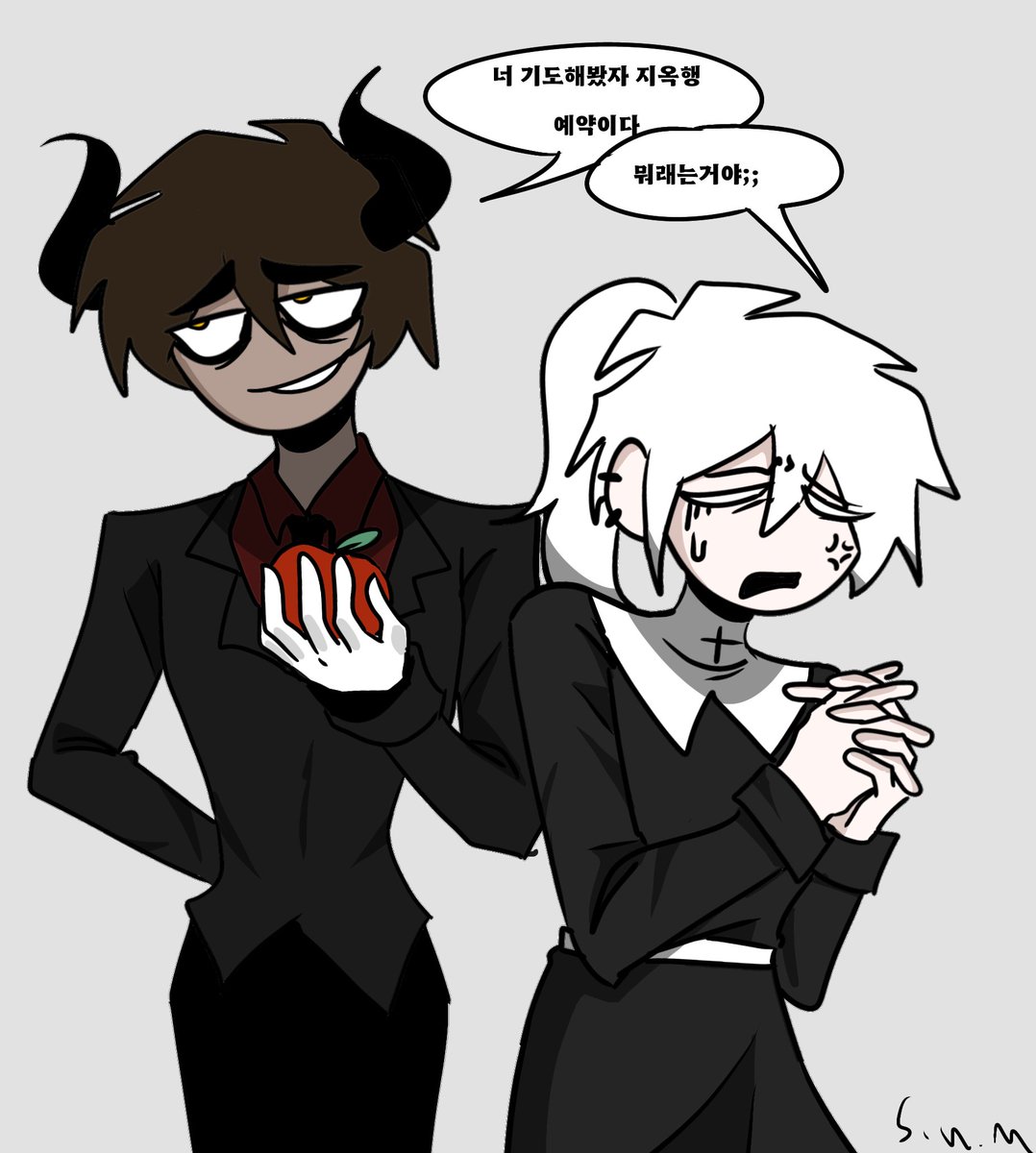 happycandy1234's tweet image. 남캐들 
#자캐 #oc