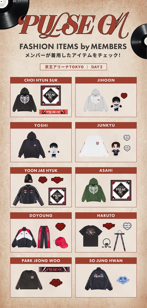 🎪] 🖤❤️⎯⎯⎯⎯⎯⎯⎯✦.° 2025-26 TREASURE TOUR [PULSE ON] IN