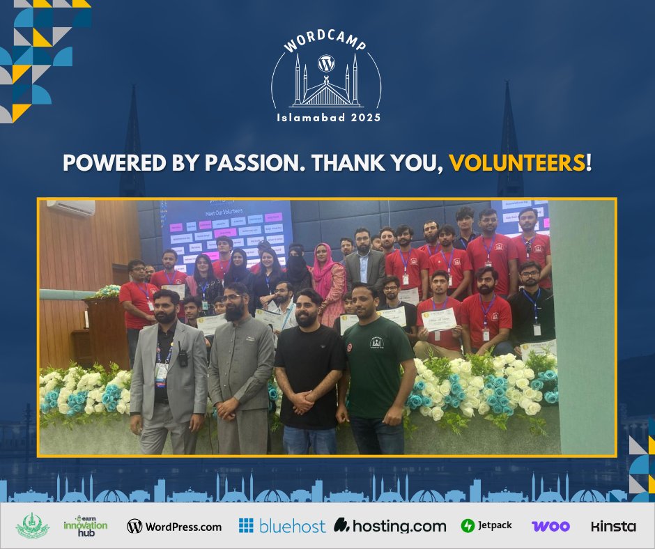 WordCamp Islamabad tweet media