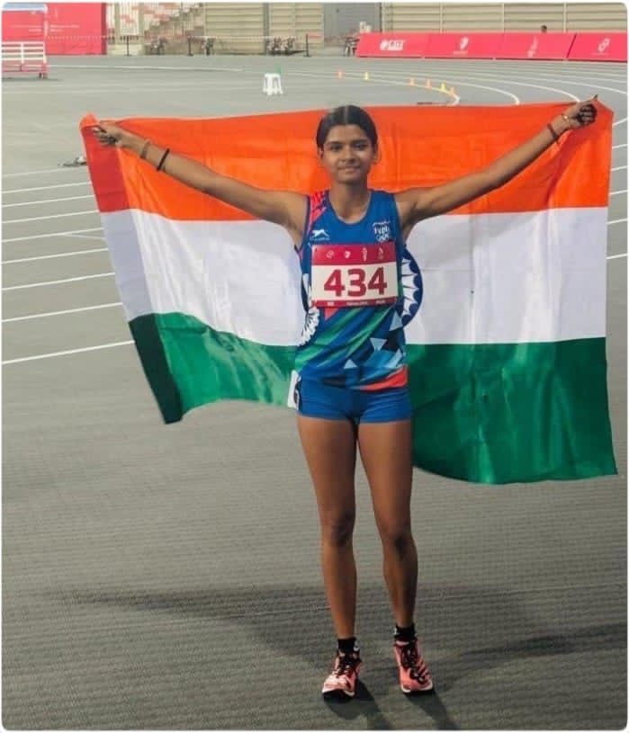 RajBabbar23's tweet photo. Congratulations to Maharashtra’s Shourya Ambure on winning the Silver Medal in the 100m Hurdles at the Asian Youth Games 2025 in Bahrain !

Your exceptional performance has brought pride to India and inspired young athletes. Wishing you continued success and many more victories ! https://t.co/jpntNg7PaC