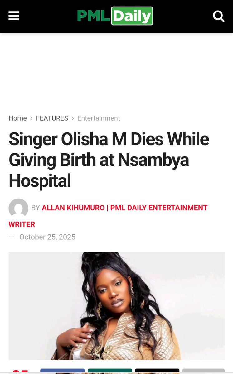 NsambyaHospital's tweet photo. Important Clarification!!

Nsambya Hospital takes maternal health seriously &amp; our hearts go out to the family affected. After a thorough investigation, we confirm the tragic incident did not occur at our hospital. Ms Namubiru Olivia Mildred a.k.a Olisha was not a patient here. https://t.co/27NAh1gdEz