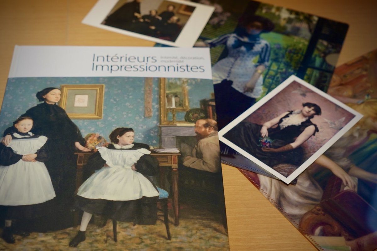 オルセー美術館所蔵 印象派 室内をめぐる物語」に行った。