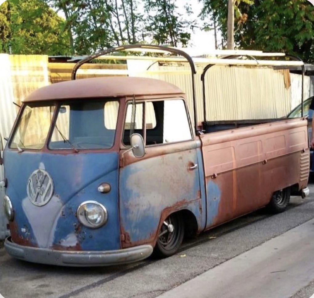 Volkswagen4ever's tweet photo. #vw #volkswagen #splitbus #singlecab #splitscreen #patina https://t.co/zF8P4DJitx