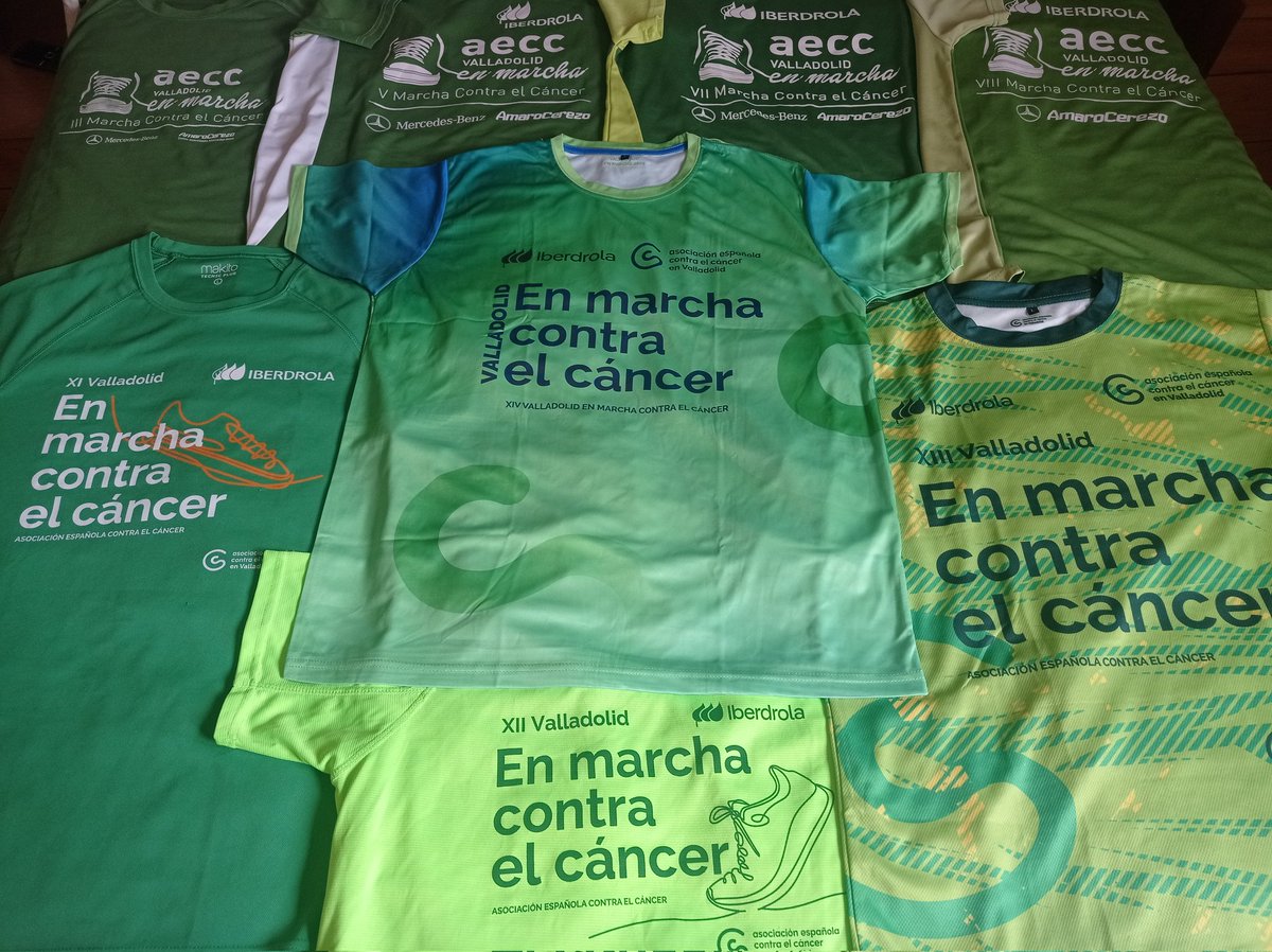Allá vamos, a por la XIV #MarchaContraElCancerValladolid. Un año más colaborando con la lucha contra esta enfermedad en la marcha más numerosa de España.
¡Vamos Pucela!