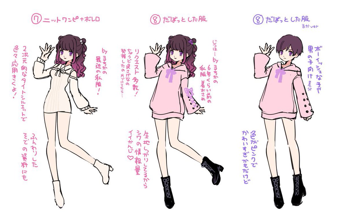 るちかポーズ💜作画資料 (@ruchikapose) / Posts / X