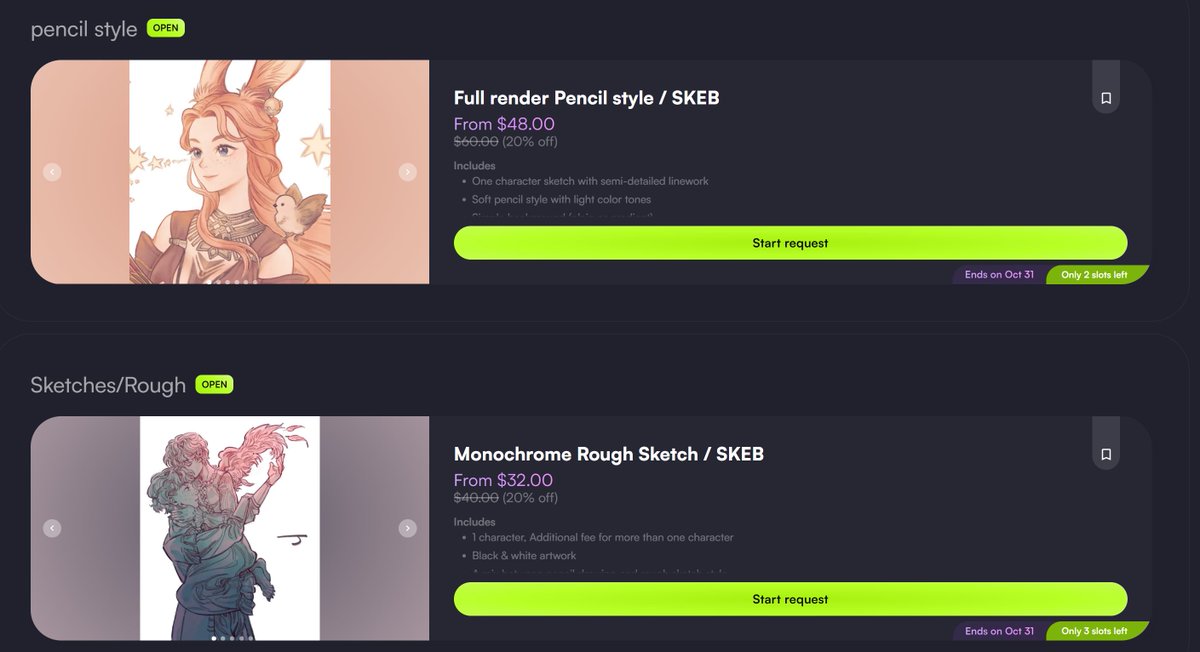 JAE / Vgen comms open! tweet media