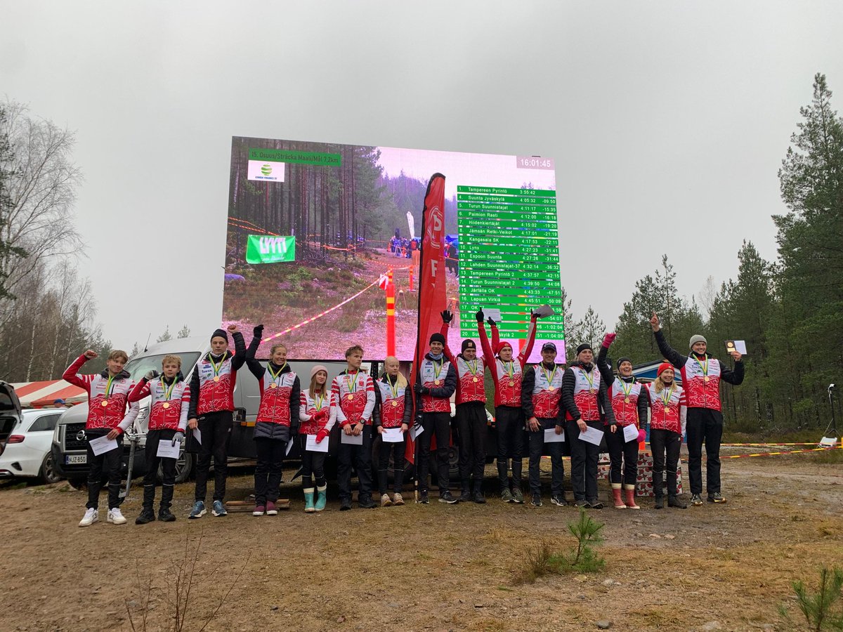 Tampereen Pyrintö Suunnistus tweet media