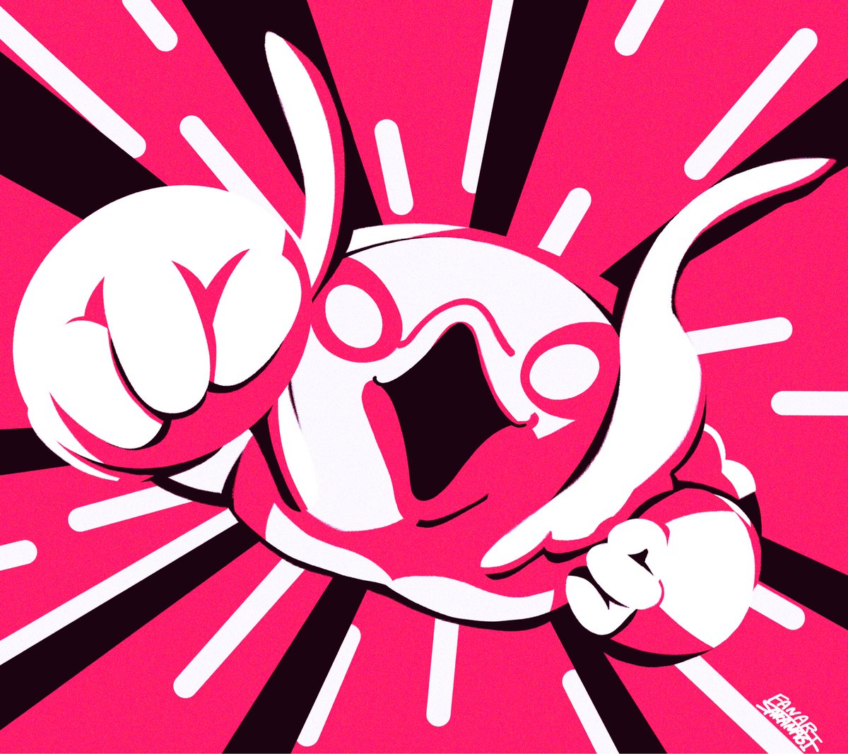 a_R_co_'s tweet image. 以前描いた「すいちゅう2」のコたちのファンアートです