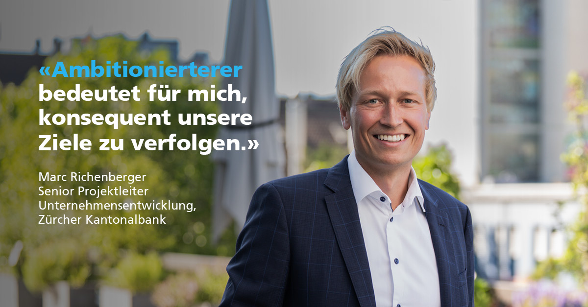 «Ambitioniert bedeutet, konsequent Ziele zu verfolgen.» Marc Richenberger über lösungsorientierte Zusammenarbeit und sichtbare Ergebnisse. Werde auch du Teil eines Teams, das mit Leidenschaft anpackt: brnw.ch/21wWWjZ