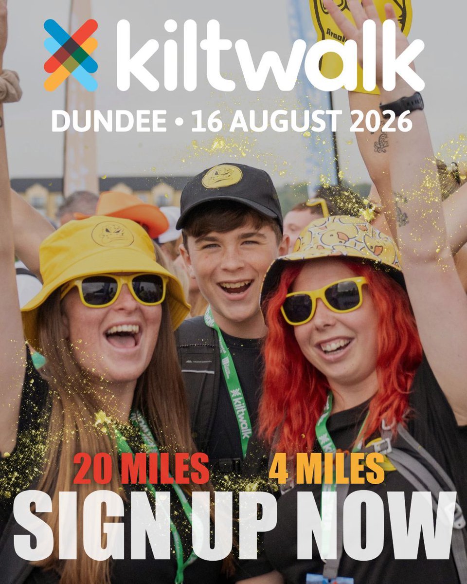 thekiltwalk's tweet photo. What Kiltwalk means... 😍  Glasgow, Aberdeen, Dundee or Edinburgh - where will you walk in 2026?

👉 Register now: https://t.co/OSa1wddu4h

#Kiltwalk2026 https://t.co/2Pzq07dLIT