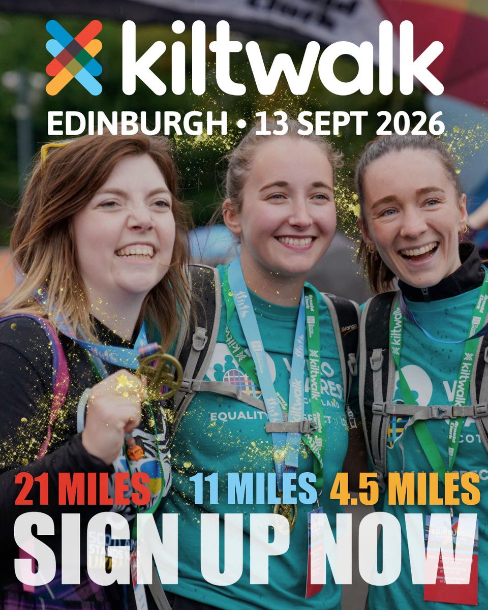 thekiltwalk's tweet photo. What Kiltwalk means... 😍  Glasgow, Aberdeen, Dundee or Edinburgh - where will you walk in 2026?

👉 Register now: https://t.co/OSa1wddu4h

#Kiltwalk2026 https://t.co/2Pzq07dLIT
