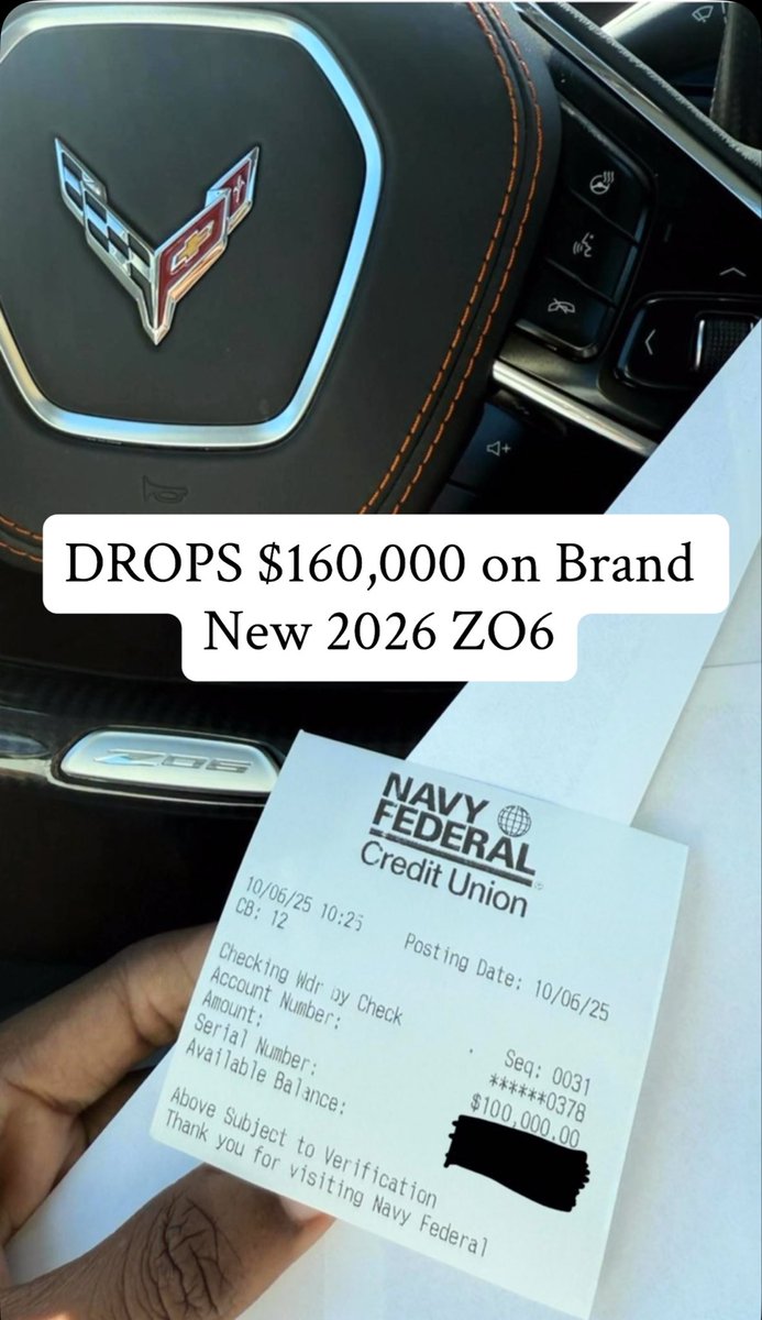 TOPTIERBETZ UNIVERSITY (@_toptierbetz) on Twitter photo CASHOUT ๐ฅ๐ 2026 Z06 ๐โผ๏ธ RICH OFF PRIZEPICKS !!! CASHOUT ๐ฅ๐ 2026 Z06 ๐โผ๏ธ RICH OFF PRIZEPICKS !!!