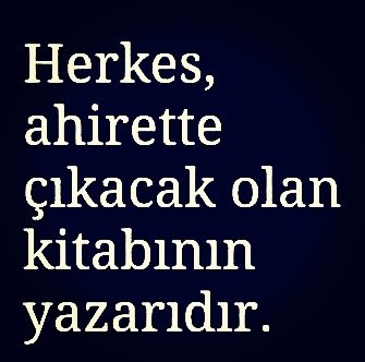 Hepimiz yazdıklarımıza dikkat edelim..
Yazamadıklarımıza da....