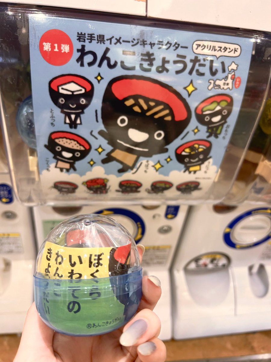 きのう盛岡駅でやったわんこきょうだいアクスタガチャが後ろ姿も印刷されてるタイプでかわいかったです📛

しかしどのシリーズやってもこくっち出ないなー🙄