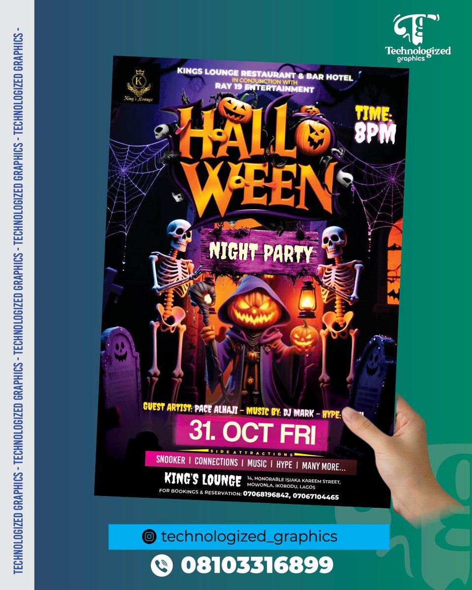 techgraphics111's tweet image. Dm for your club flyer design via Technologized Graphics #GraphicDesigner #club #clubflyer #flyer #Halloween2025
