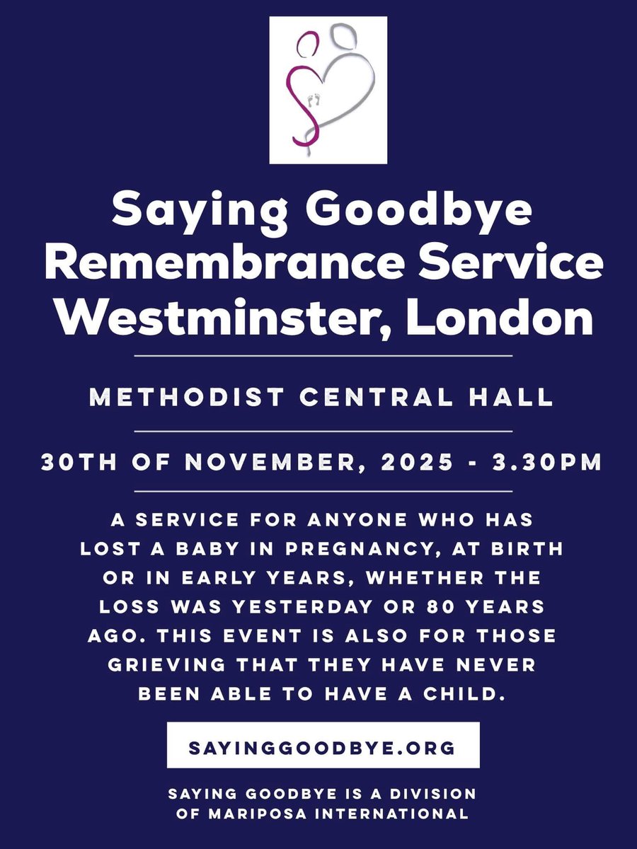 Final two Saying Goodbye Services left in the UK this year, are being held in Wiltshire and Central London. 

Please join us at one of them if you can 🩷