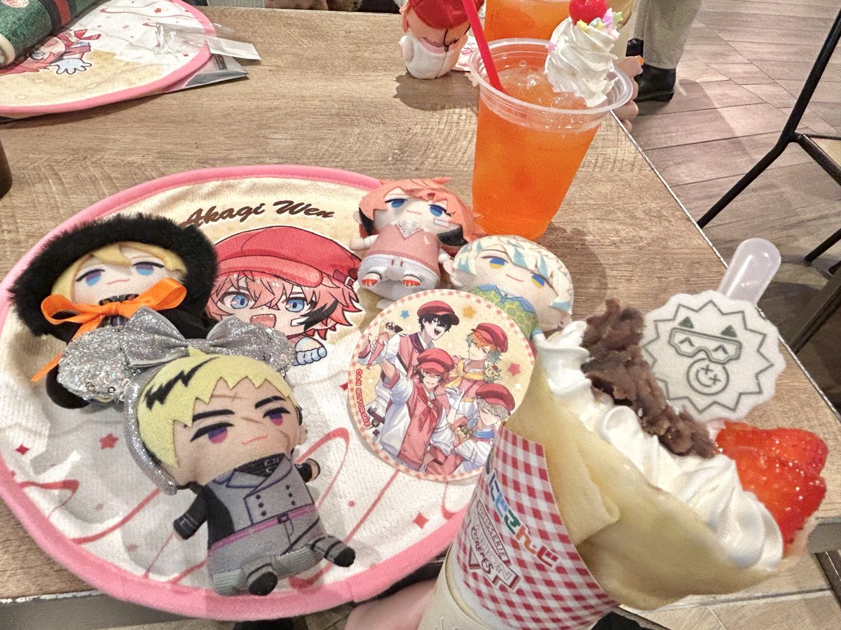 crêpe😋

#にじマリオンクレープ #YuQWilson