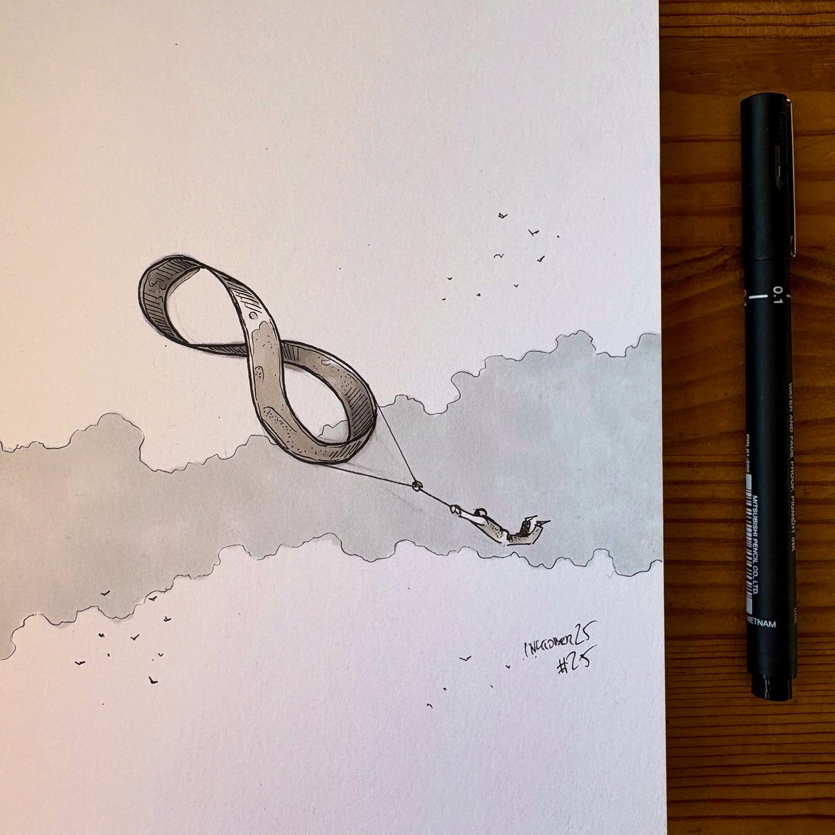 Inferno, 25th #inktober #Inktober2025