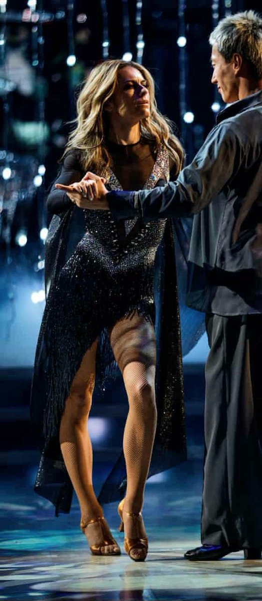 Last night's Strictly. 
Outfit of the Evening Award goes to......
Karen Carney