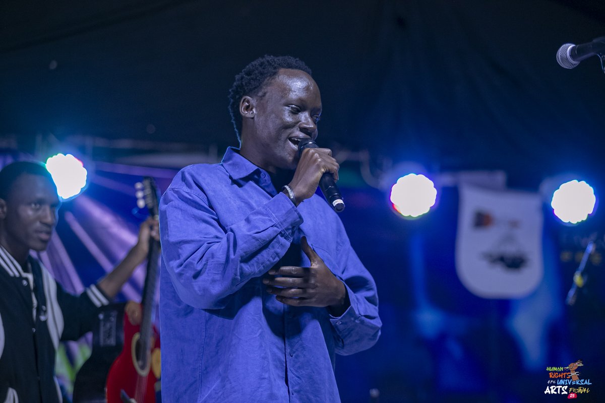 At the Authentic Square, everyone had a mic — and a message worth hearing.
#ArtForJustice #Defend #HumanRightsArtsFestivalJinja