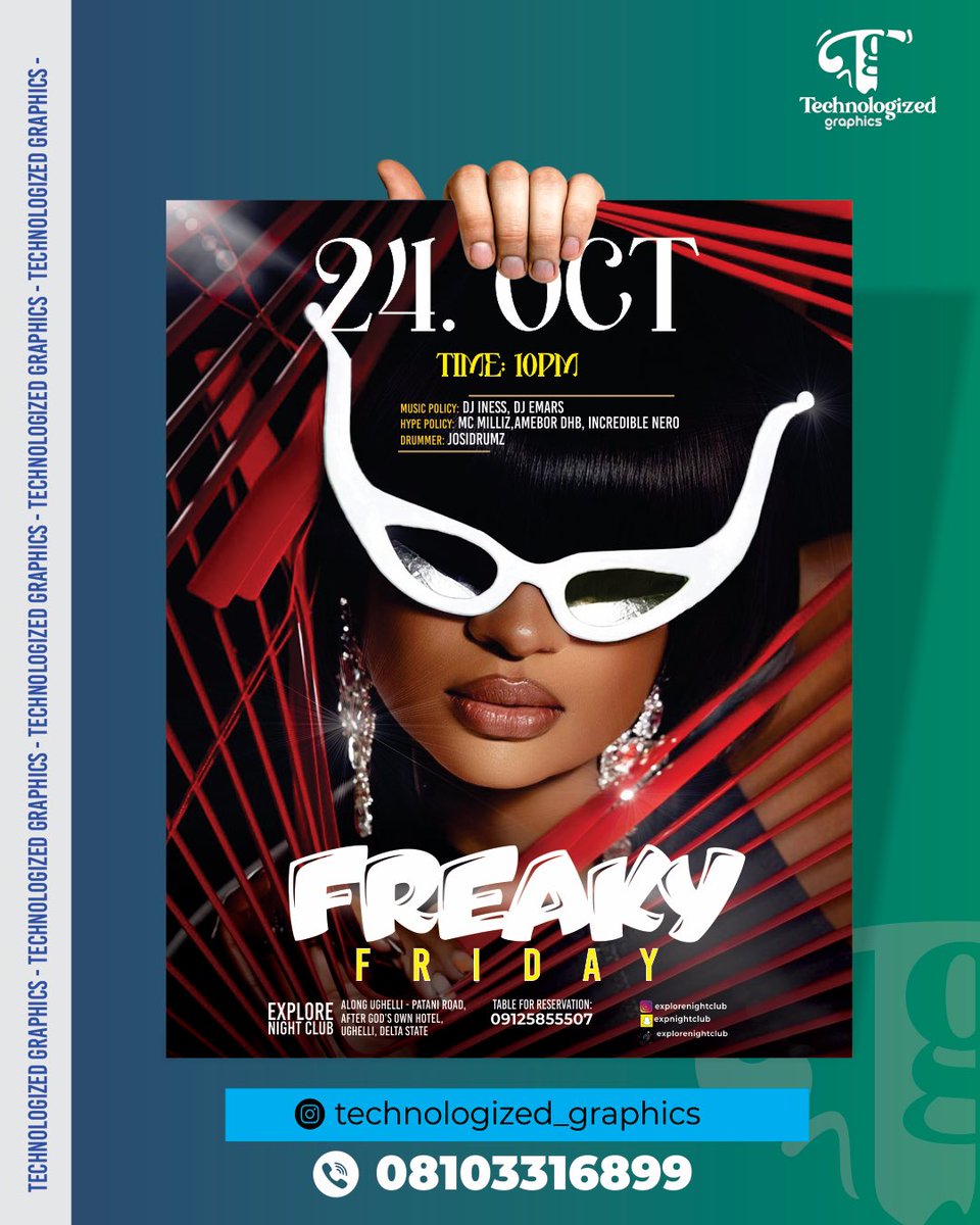techgraphics111's tweet image. Dm for your club flyer design via @techgraphics111 #graphics #clubflyer #club #flyer #nightclub