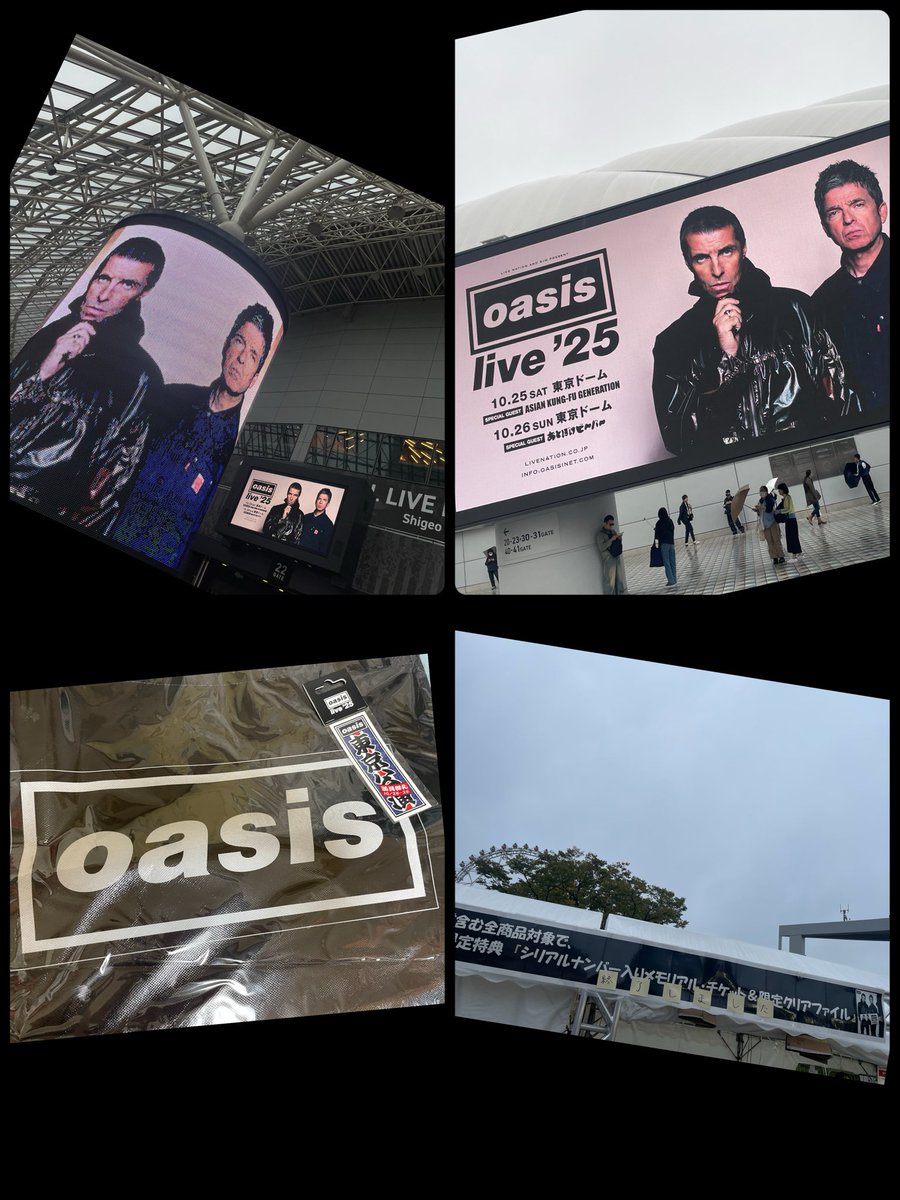 ☆東京ドーム限定☆oasis シリアルナンバー メモリアルチケット