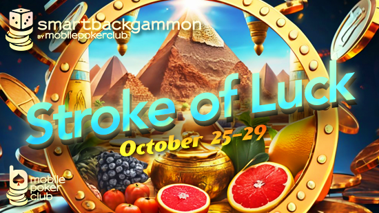 BackgammonSmart's tweet image. ⚡️ “Stroke of Luck” is live! 🎰
Complete 2 daily missions — one in Jelly Bonanza &amp;amp; one in Book of Luxor — and grab a guaranteed #slotbonus 💸
Your luck’s just waiting to strike! 🍀 #slots #promo