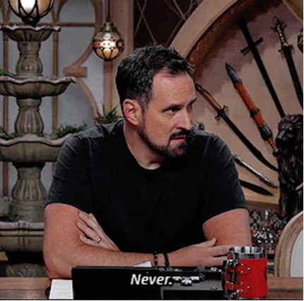 #CriticalRoleSpoilers thinking about Thaisha stepping against Julien's blade. not leaving him alone. 

thinking about Hal after that big scary revelation about the person he thought he knew, telling Bolaire to be careful.

and thinking about This scene.