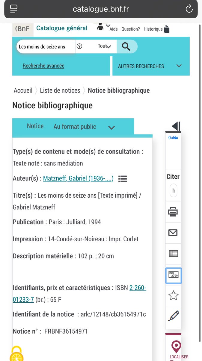 #LeSaviezVous 

Bonjour <a href="/datirachida/">Rachida Dati ن</a> 

À la BNF figure dans le catalogue l’ouvrage de Gabriel Matzneff « Les moins de seize ans »

Acheté avec l’argent du contribuable bien entendu…

C’est de la culture ❓

Merci d’avance