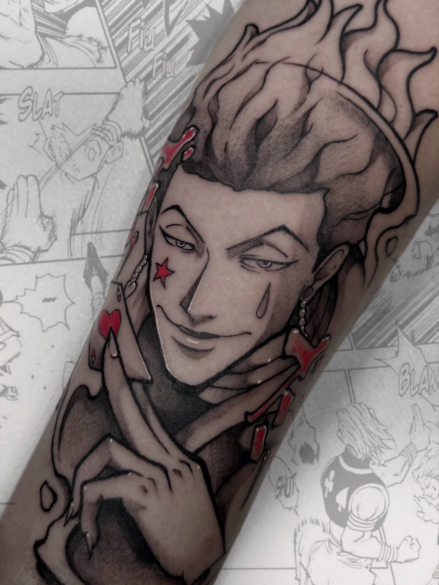 ivanalonso_19's tweet photo. #PorfolioDay I do anime tattoos 💥 https://t.co/Nnvpd9WkNJ