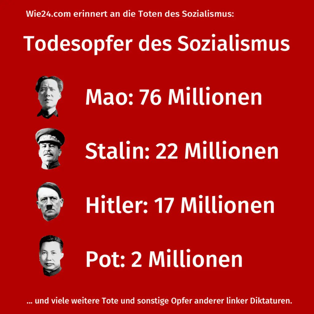 <a href="/Ferika0409/">Ferrika💚</a> Anstand,Solidarität und Mitgefühl mit "links" zu assoziieren ist geschichtsvergessene Realitätsverweigerung.Kognitive Dissonanz heisst das glaube ich.