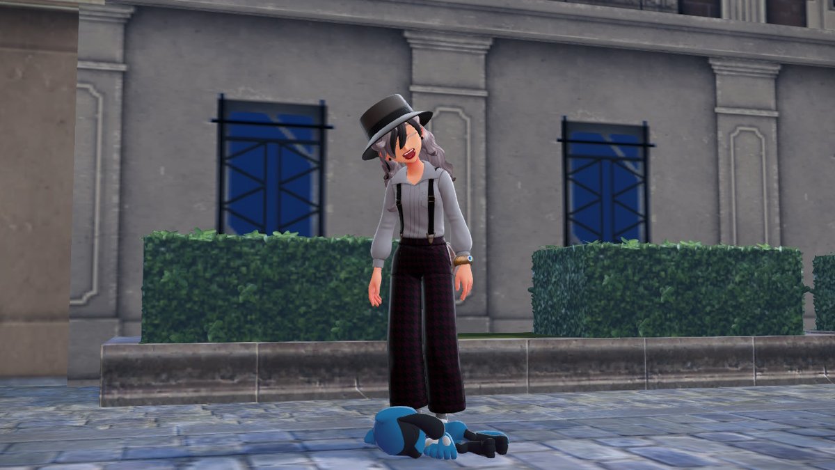 ゲームの中でりおるとお散歩してたら寝ちゃったねえ