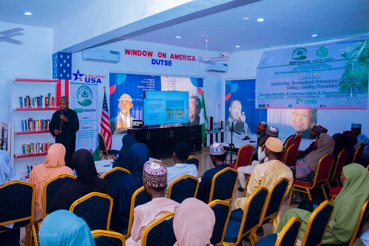 Partnerships make impact possible! 💚
Thanks to <a href="/IAFN_RIFA/">IAFN-RIFA</a> for empowering communities through restoration, capacity-building, and advocacy. Together, we’re reimagining a sustainable future! 🌍✨
#IAFN #CENDEP #AnalogForestry #GreenFoundation