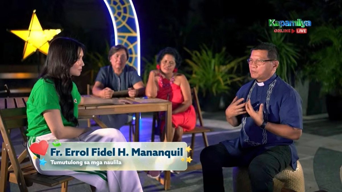 phenomenal_kcmb's tweet photo. Fr. Errol Mananquil joins ABS-CBN’s Christmas ID with Kathryn Bernardo! 

Who else missed seeing Kathryn and Tatay Cardo together? 🥹✨

Don’t miss #ABSCBNChristmasID2025, premiering November 7, 2025 on ABS-CBN’s official online platforms! 🎄❤️💚💙 https://t.co/sP4hY941Cb