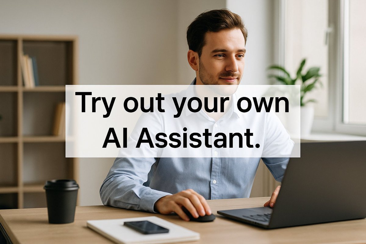 DavtekIO's tweet photo. A custom AI personal assistant can handle tedious, and repetitive tasks for you. Saving hours of your valuable time. Get in touch to try it out for free. No pressure! https://t.co/NRfAd7bevq