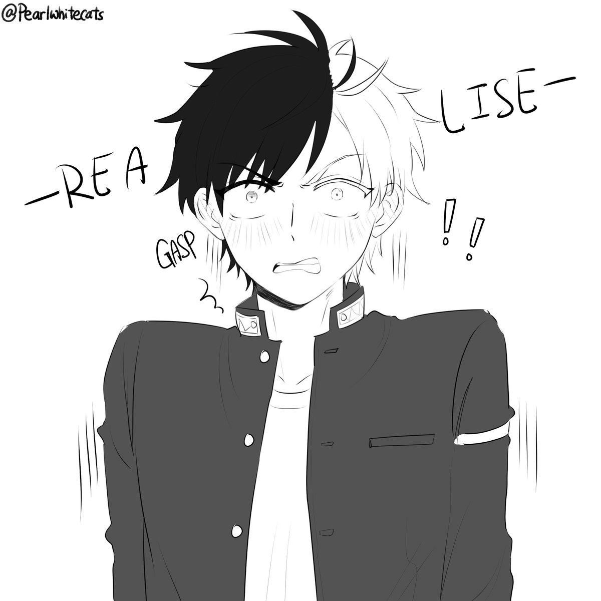 My fav page of that mini comic I put on my insta 

I’m too lazy to make a whole post here qwq