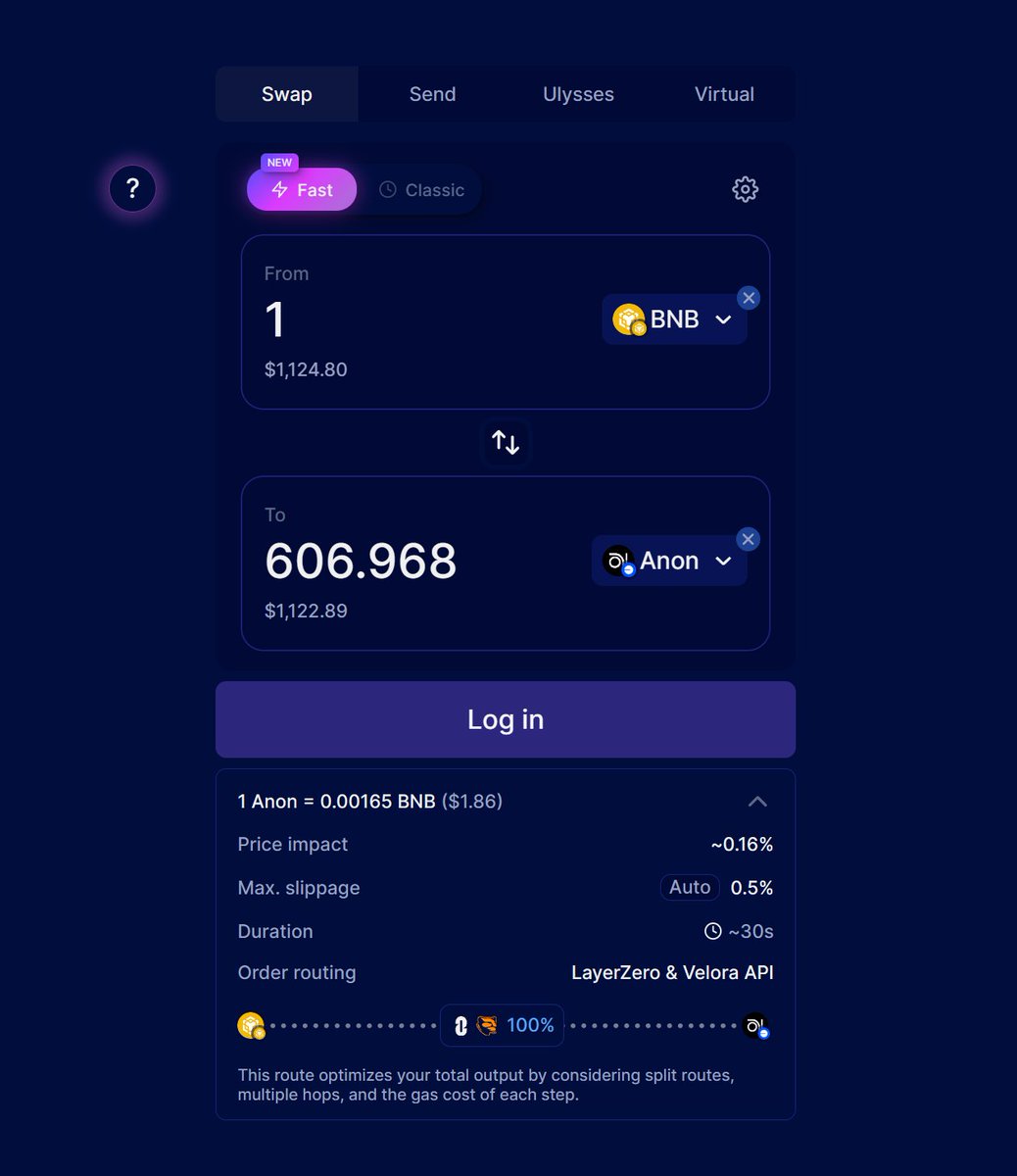 sofiebluum's tweet image. You can use @HermesOmnichain to opt into $ANON from any chain, to any chain.

Combining Intents, OFTs, and DEX aggregators to secure the best rates in one seamless swap flow.

(no more madness clicking between bridges &amp;amp; dexes)

🪽 x 🤖 @HeyAnonai
