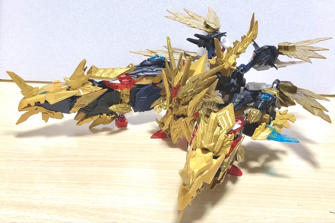 スペリオルストライク フリーダムドラゴン!星竜ミーティアワイバーン!星竜合神スペリオルミーティア フリーダムカイザー!!