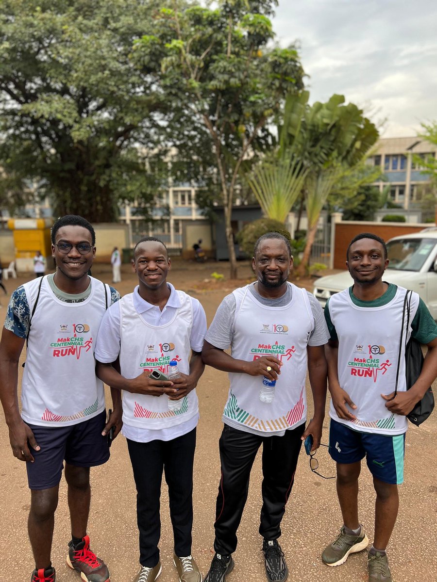 Makerere_Medics's tweet image. MUMSA members actively participated in the MakCHS Centennial Run in celebration of 100 years of medical education and service at Makerere University. We are proud to support this meaningful cause towards refurbishing the Davies Lecture Theatre.
 #MakCHS100
